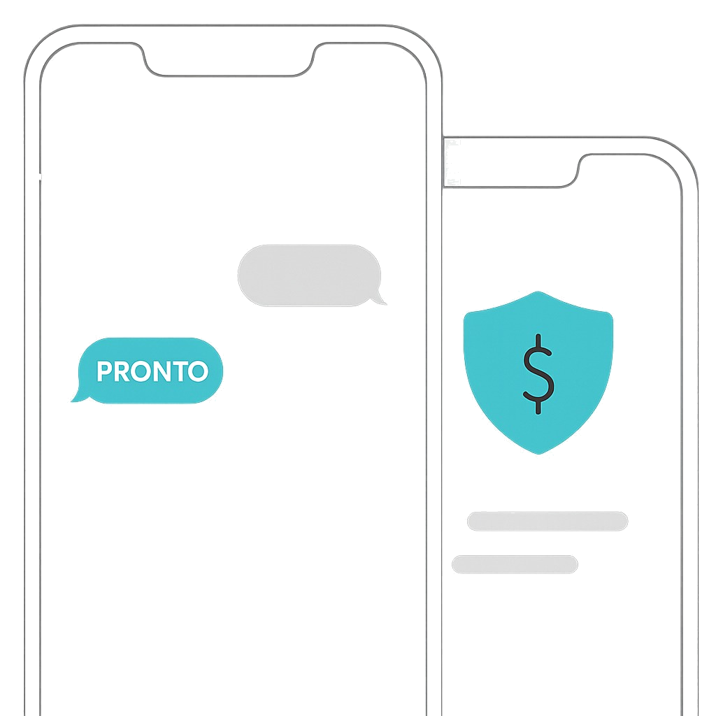Processo rápido de seguro via mobile