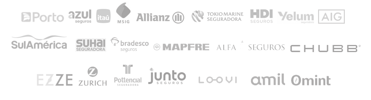 Seguradoras parceiras